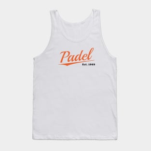 Padel est 1969 Tank Top